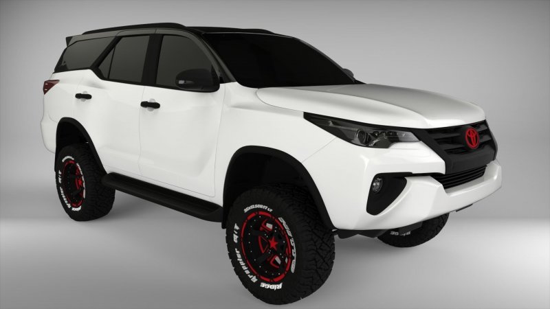 Toyota Fortuner 2020 белый
