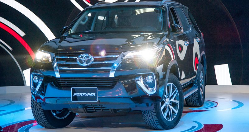 Toyota Fortuner 2017 тюнинг