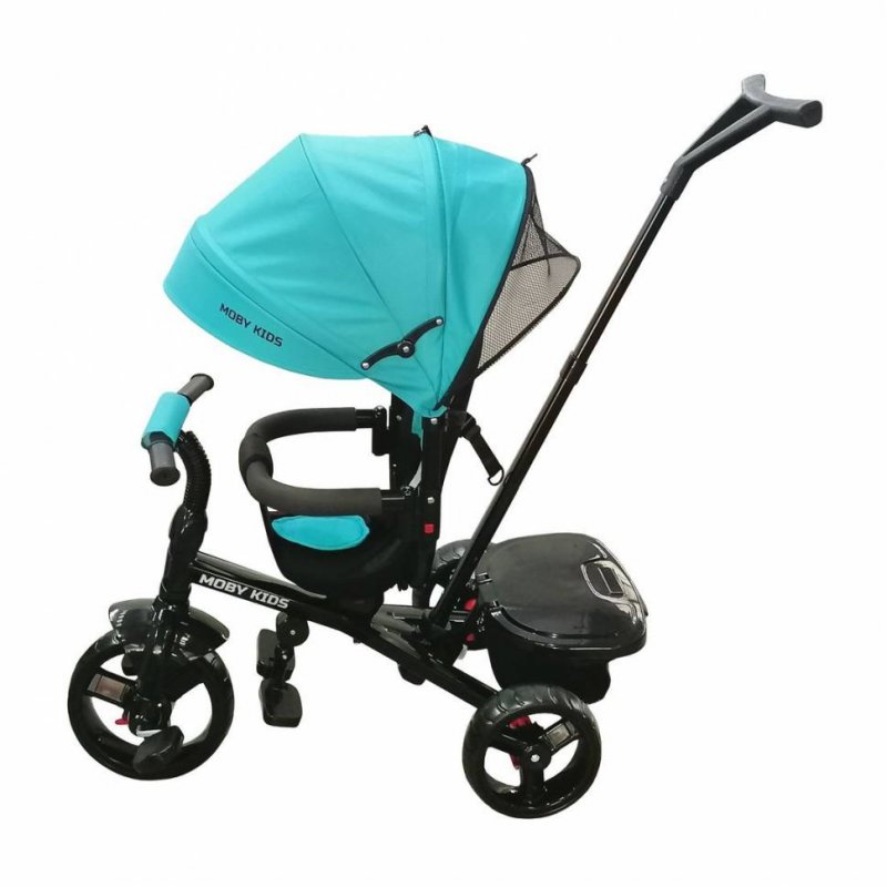 Трехколесный велосипед Moby Kids Rider 360° 10x8 Eva