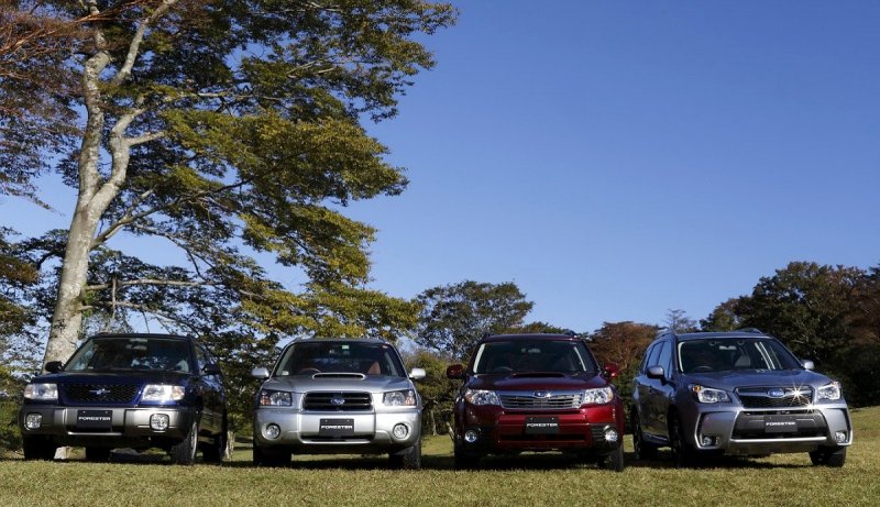 Subaru Forester STI WRX 4 поколение
