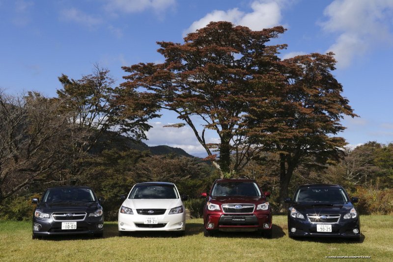 Subaru Forester Эволюция