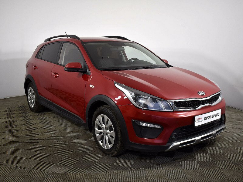Kia Rio x-line 2018 красный