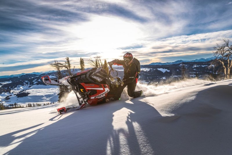 Polaris 850 Pro RMK В горах