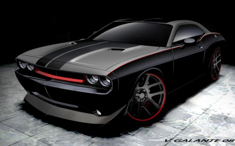 Dodge Challenger 2008 Black