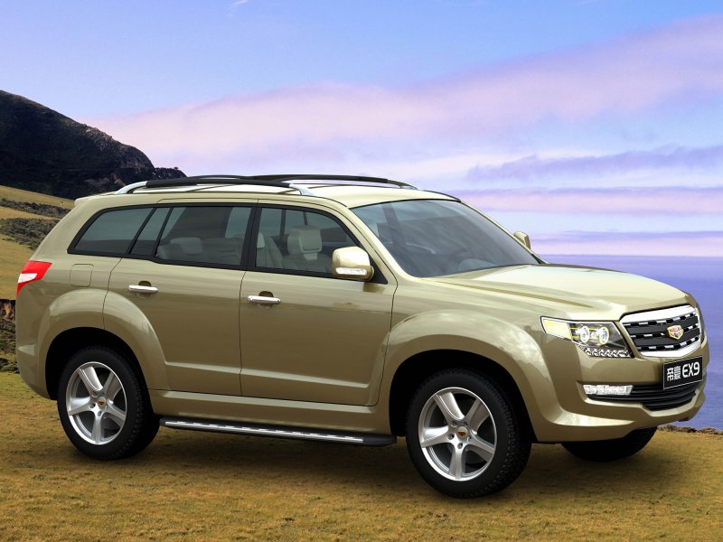 Geely Emgrand x7 черный
