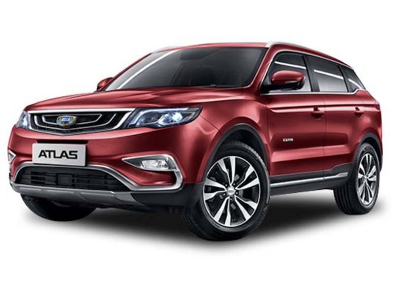 Geely Emgrand x7 белый