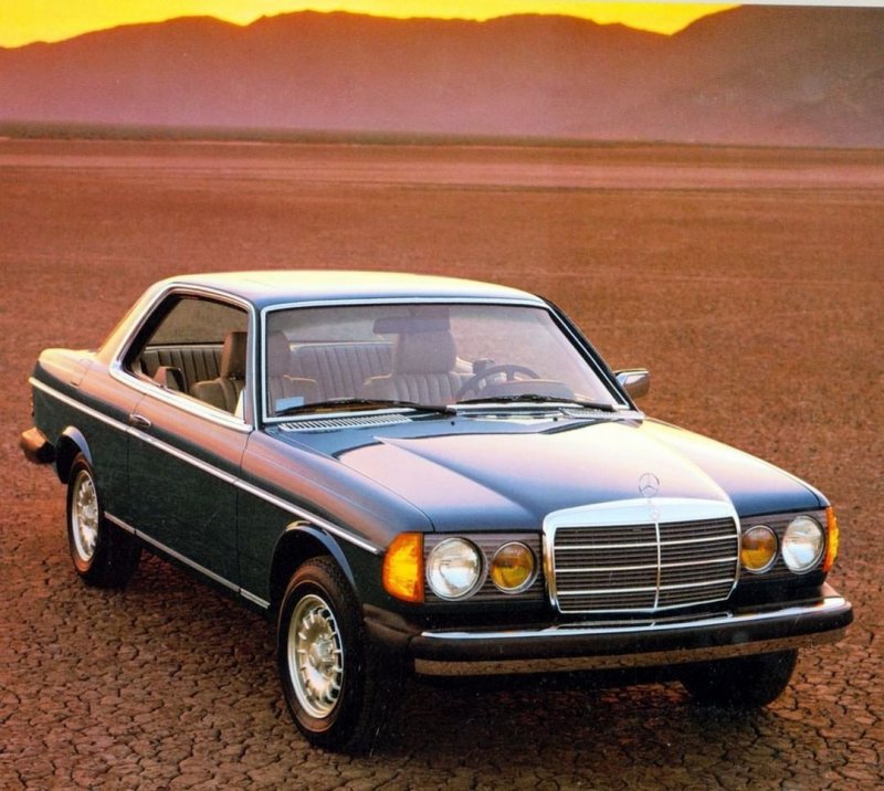 Mercedes-Benz w123 купе