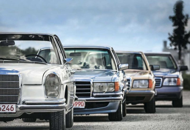 Mercedes Benz s class 70s