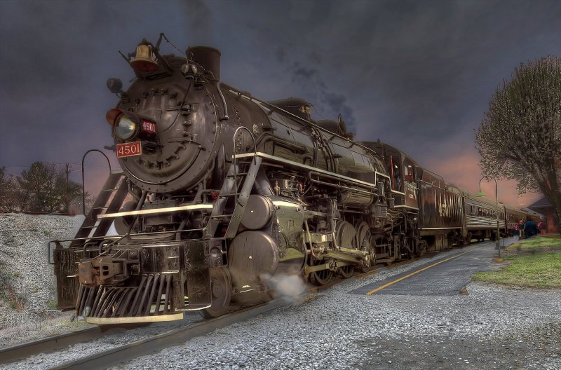Парового Локомотива “Steam Wagon”