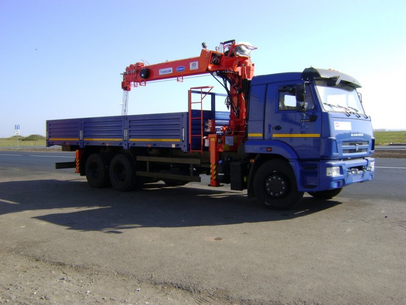 Kanglim KS-1256g2 на шасси КАМАЗ-65117
