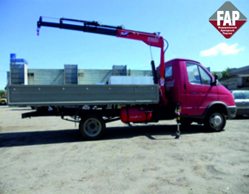 ГАЗ 3302 С краном манипулятором