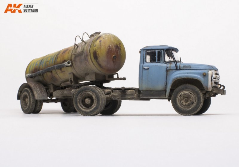 ЗИЛ-130в1 цементовоз тц4