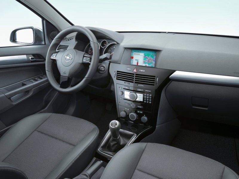 Opel Astra h 2007 салон