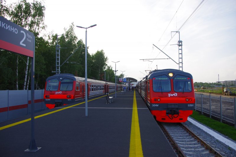 Новопеределкино РЖД станция