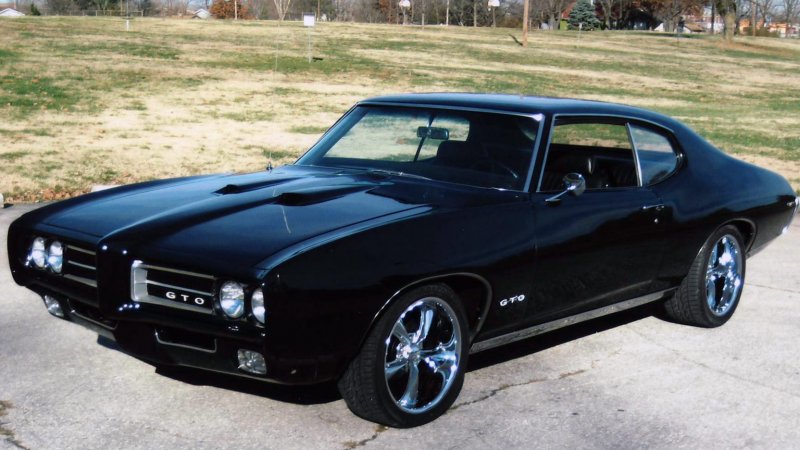 Pontiac GTO 1967 черный