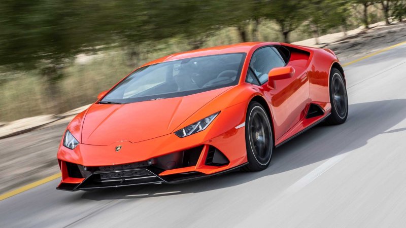 Lamborghini Huracan EVO 2020 оранжевый