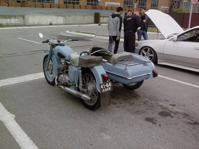 Мото ИЖ 350 С коляской
