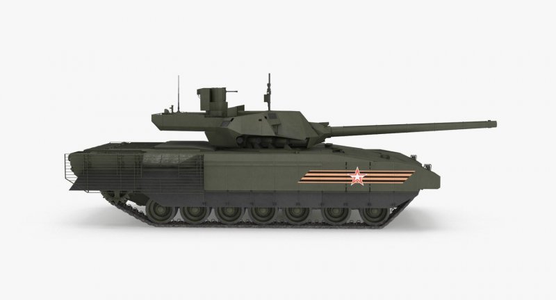 Т 14 на базе гусеничной платформы Армата