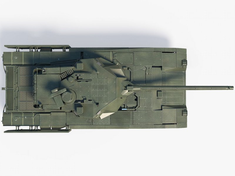 Т-14 Армата сверху