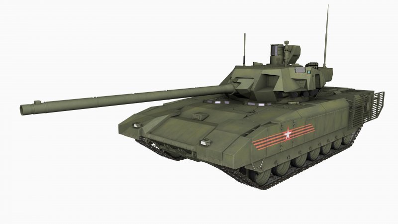 Т-14 Армата 3d модель