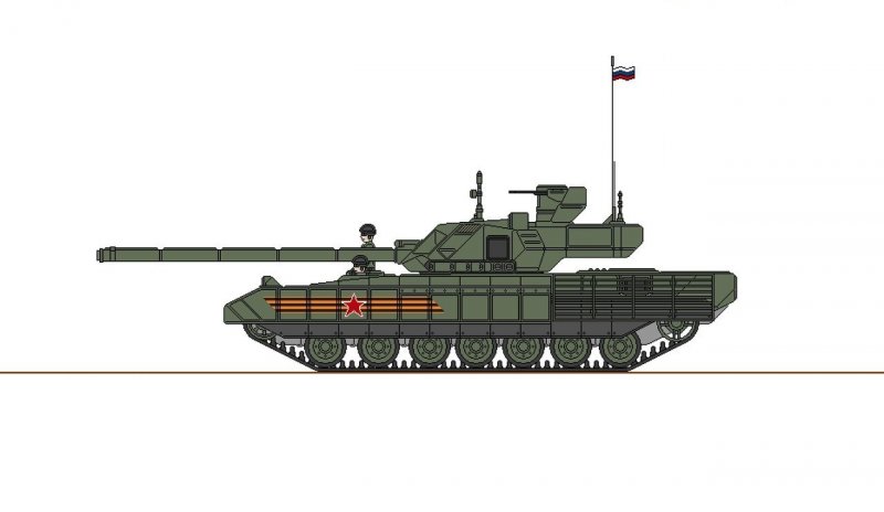 Дальность стрельбы танка Армата