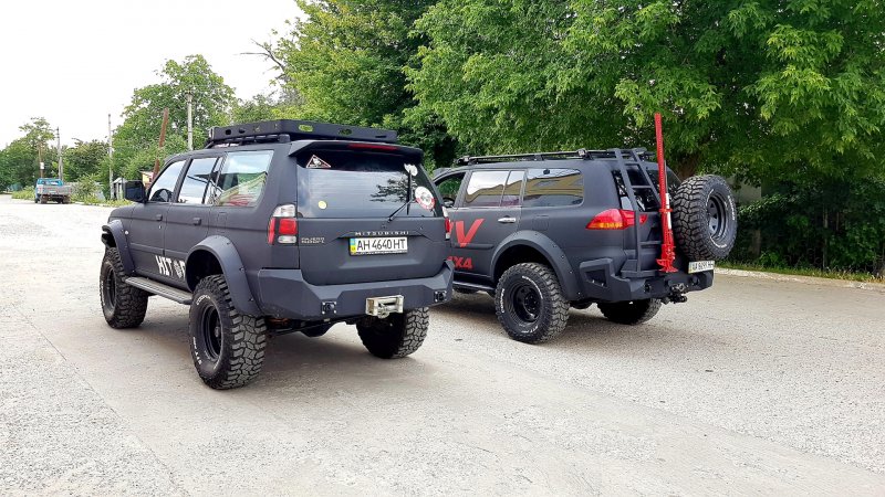 Mitsubishi Pajero Sport 2 off Road Tuning