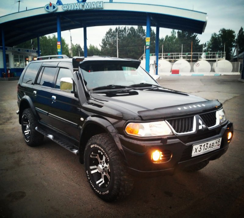Pajero Sport 2008 шноркель