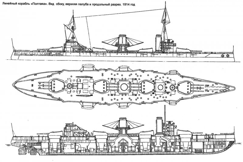 Парусно винтовые линкоры чертежи