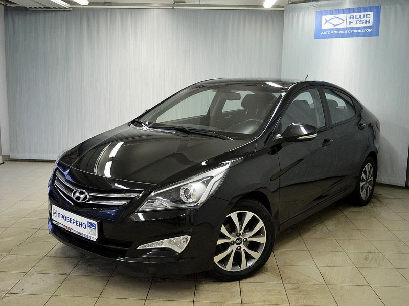 Hyundai Solaris 2014 черный