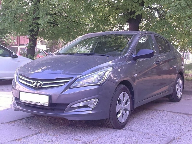 Hyundai Solaris i Рестайлинг 2015