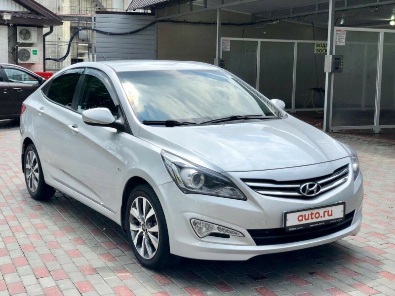 Hyundai Solaris 2015 Рестайлинг