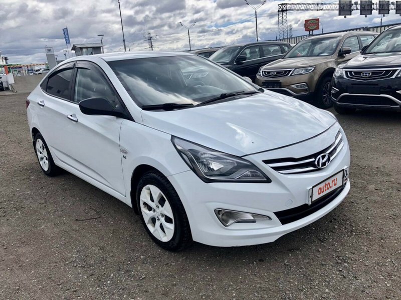 Hyundai Solaris 2015 White