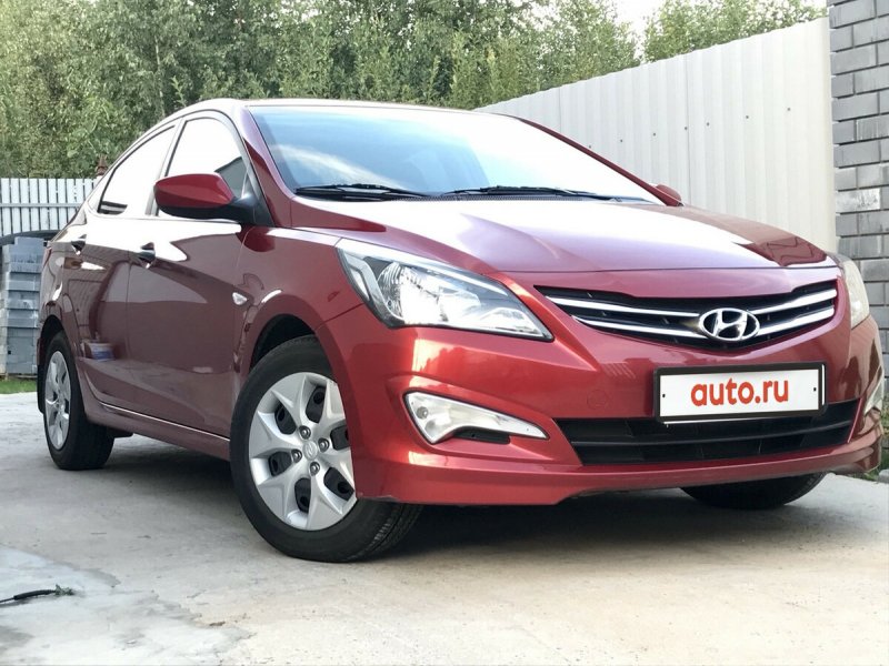 Hyundai Solaris 2014 Рестайлинг