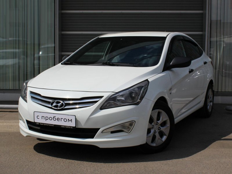 Hyundai Solaris 2014 Рестайлинг