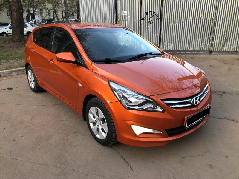 Hyundai Solaris 2014 Рестайлинг