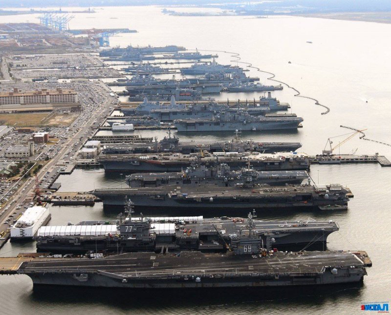 Норфолк база ВМФ США