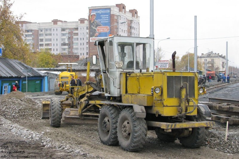 Советский грейдер ДЗ 143