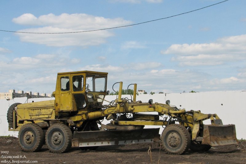 Автогрейдер СССР