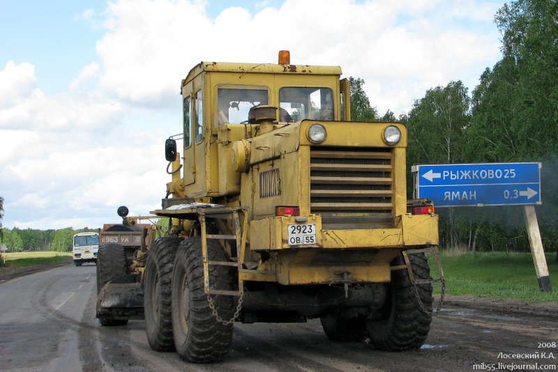Советские автогрейдеры 1980-х