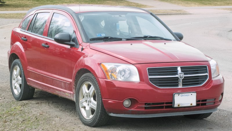 Dodge Caliber 4x4 белый тонированный