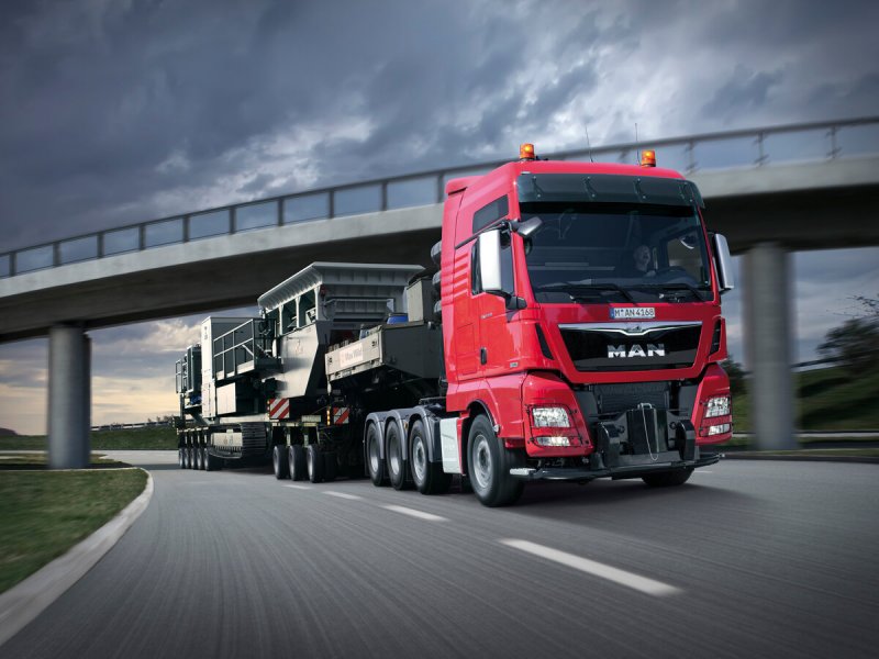 Грузовик man TGX