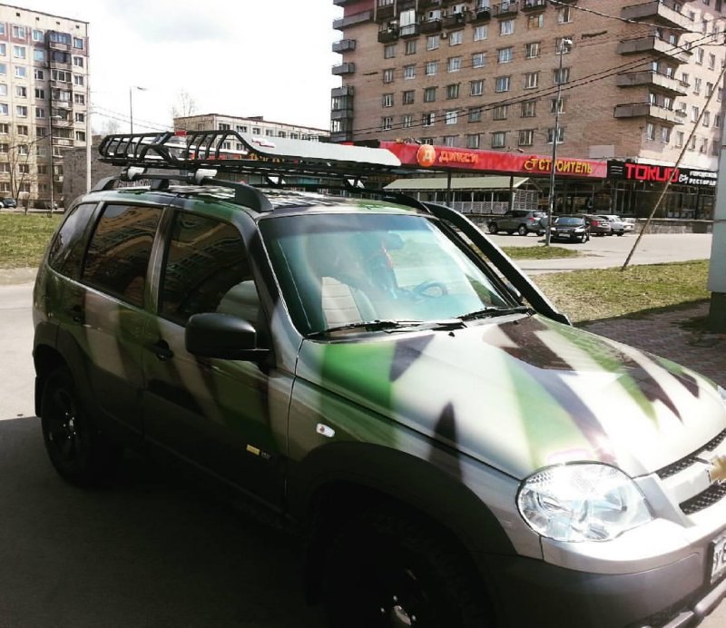 Багажник экспедиционный Chevrolet Niva