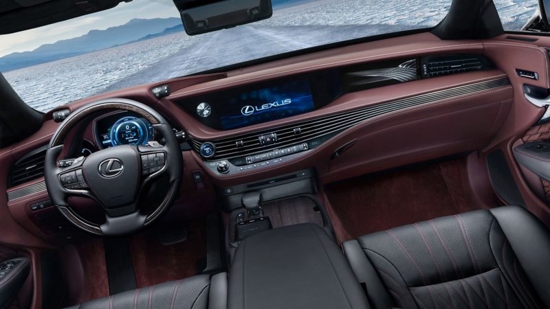 Лексус лс 500 салон