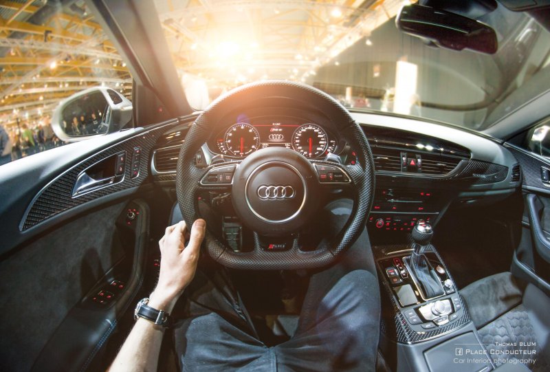 За рулем Audi a8