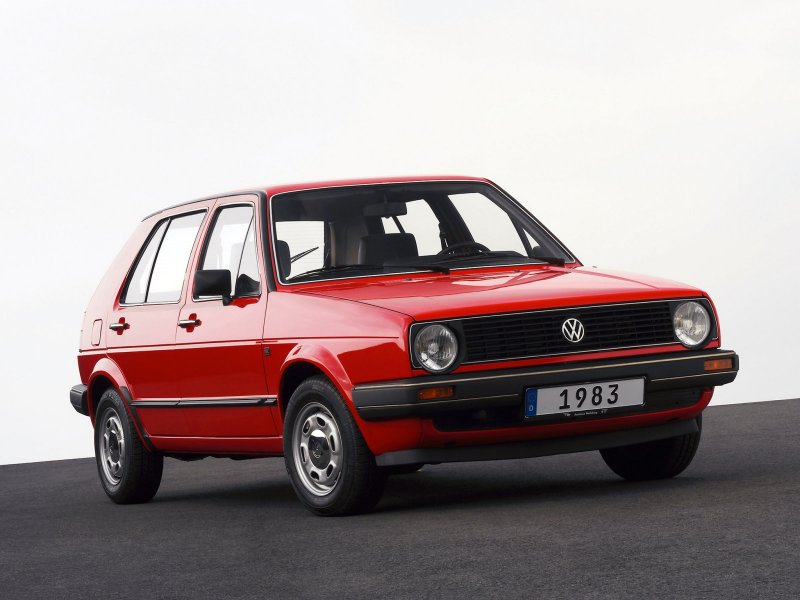 Volkswagen Golf 2 поколение