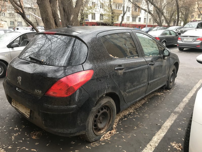 Пежо 308 ДТП белая