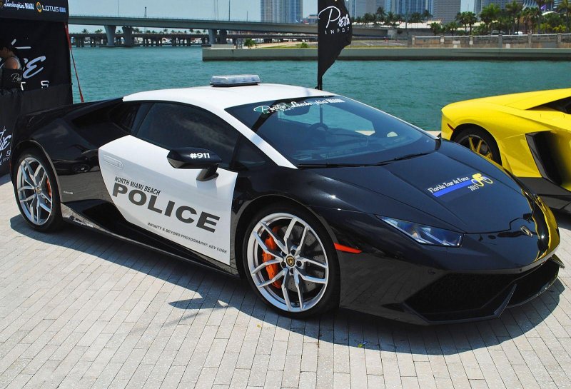 Lamborghini Huracan Police car