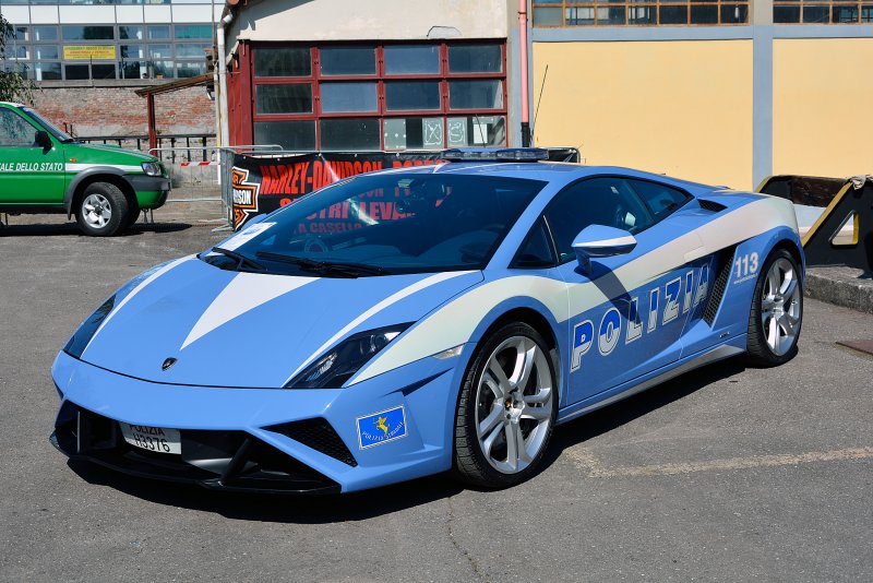Lamborghini Gallardo полиция Италии