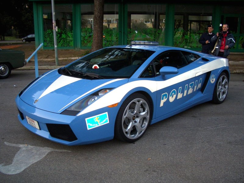 Lamborghini Gallardo полиция Италии
