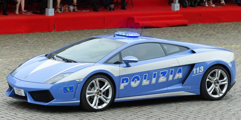 Lamborghini Gallardo полиция Италии